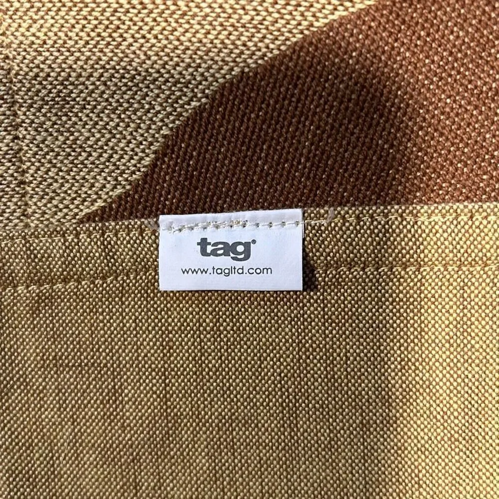 TAG LTD Table Runner. brown Leaves Fall